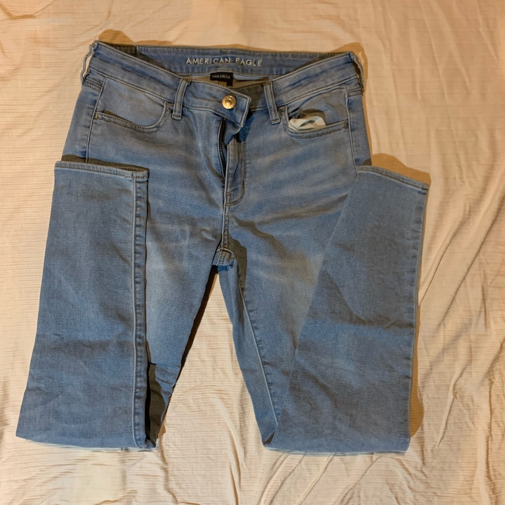 American eagle skinny jeans size 10